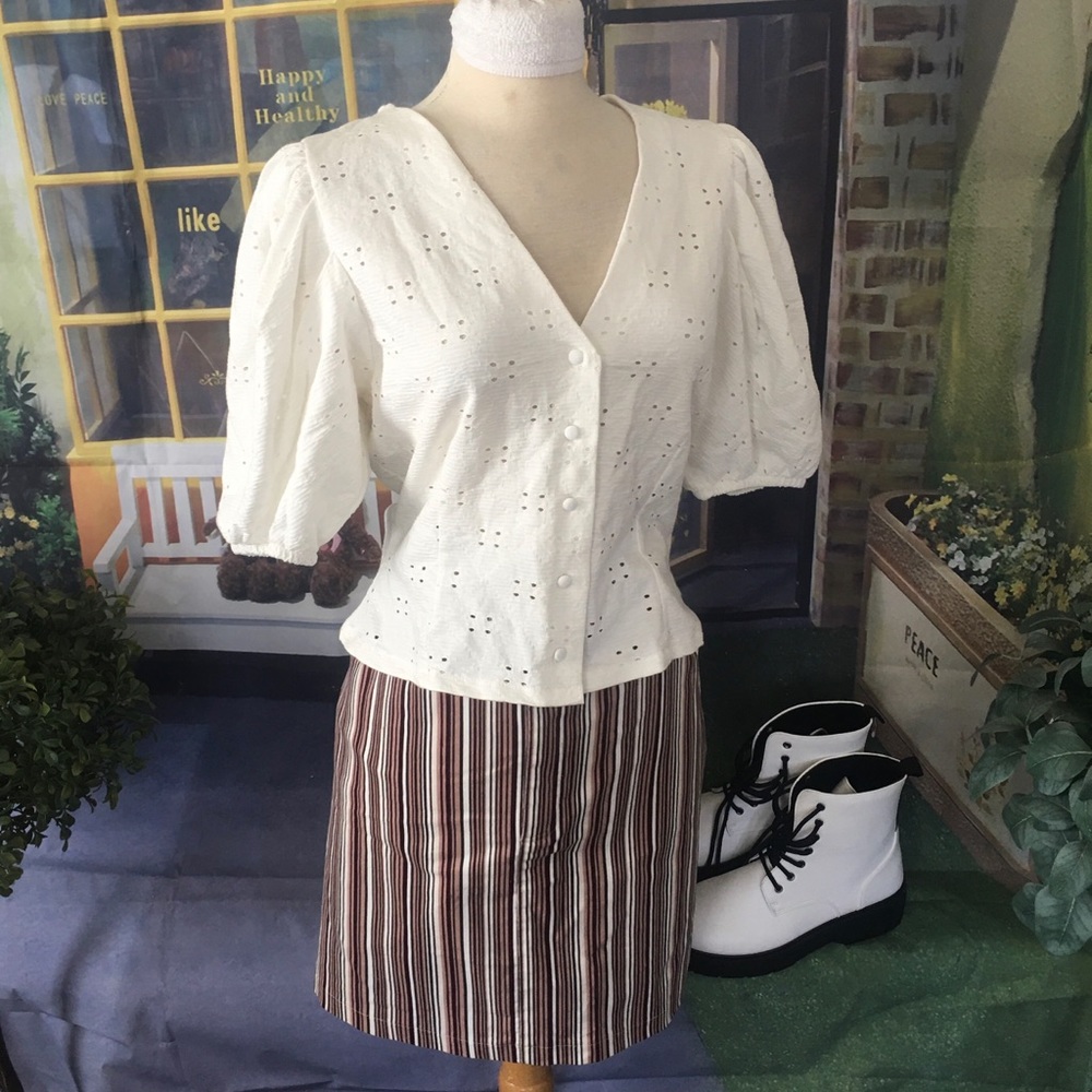 Corduroy  Stripe Skirt 3X SALE! tODAY!